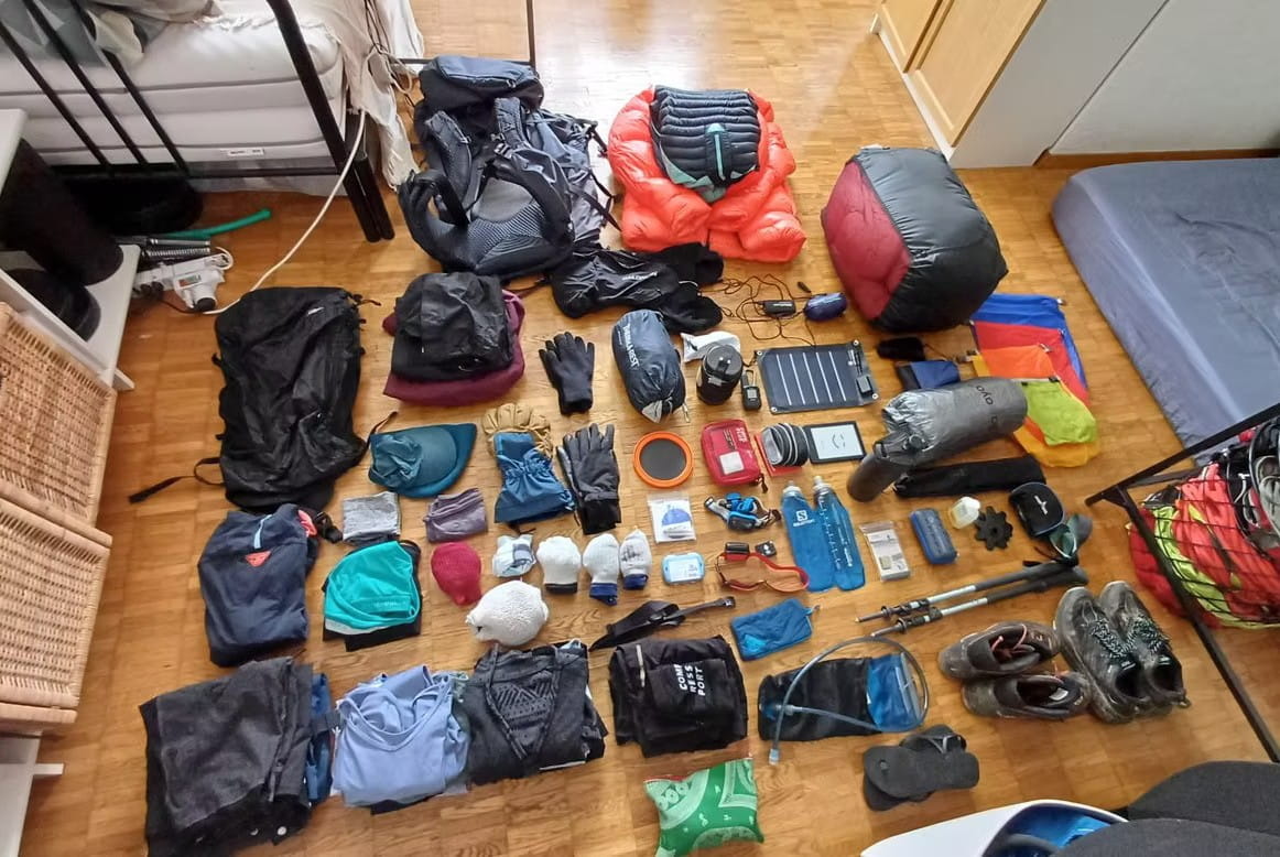 Preparing for the trek